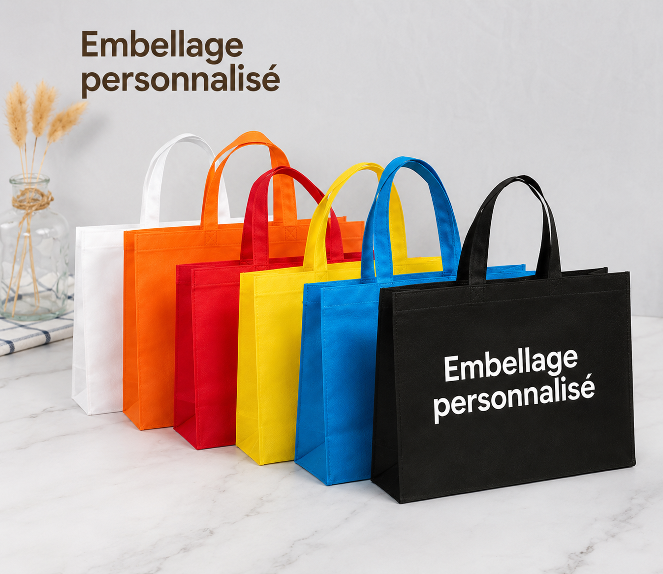 Sacs personnalisés colorés Landpack
